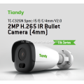 Caméra CCTV Bullet Tiandy TC-C34GN 4MP avec POE